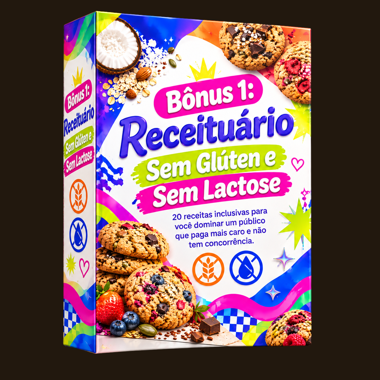 Bônus 01: Receituário sem glúten e sem lactose